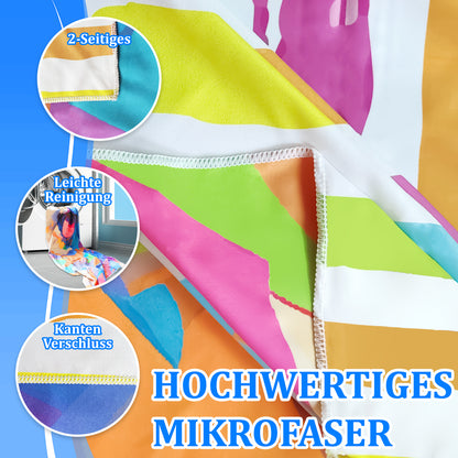 Microfibre Beach Towel - 180*100 cm Sand Free & Lightweight Beach Towels for Adults with Storage Bag(Dog)