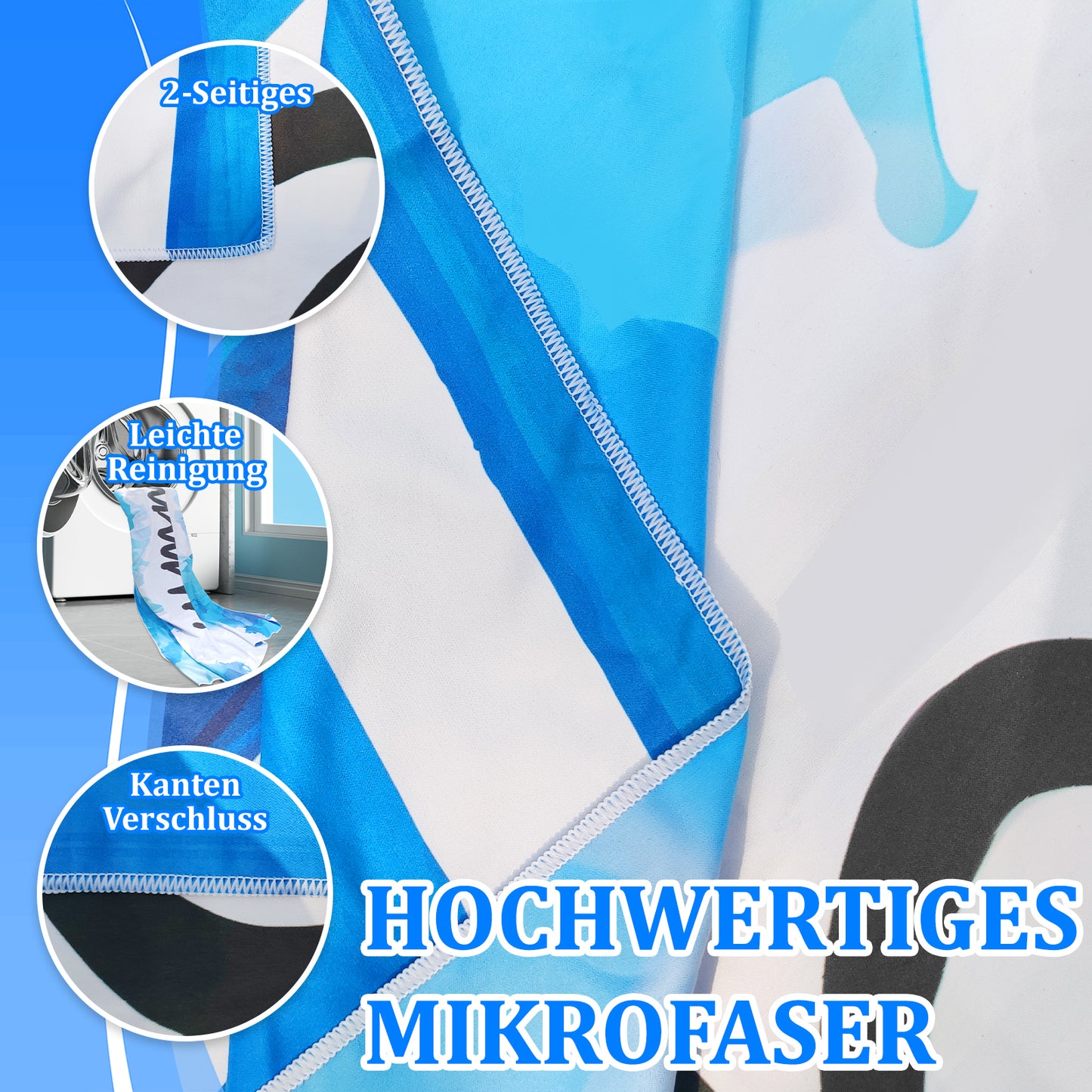 Microfibre Beach Towel - 180*100 cm Sand Free & Lightweight Beach Towels for Adults with Storage Bag(Summer)