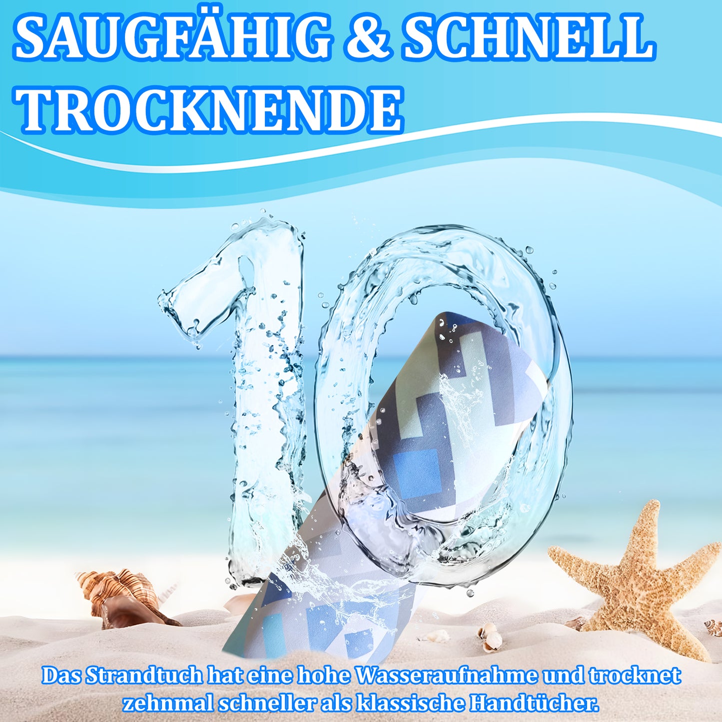 Microfibre Beach Towel - 180*100 cm Sand Free & Lightweight Beach Towels for Adults with Storage Bag(Bohemian)